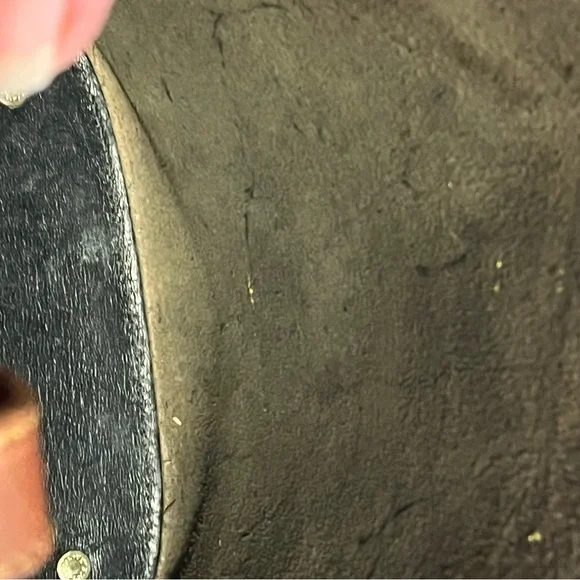 VTG Dooney & Bourke All Weather Leather Norwalk Satchel Bag Brass Hardware USA - Picture 10 of 16